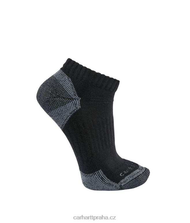 muži Ponožka střední hmotnosti ze směsi bavlny, 3 páry Carhartt 8BL8V175 Černá