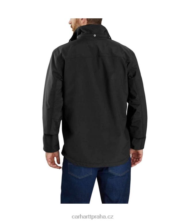 muži Bouřka obránce volného střihu těžké bundy Carhartt 8BL8V29 Černá