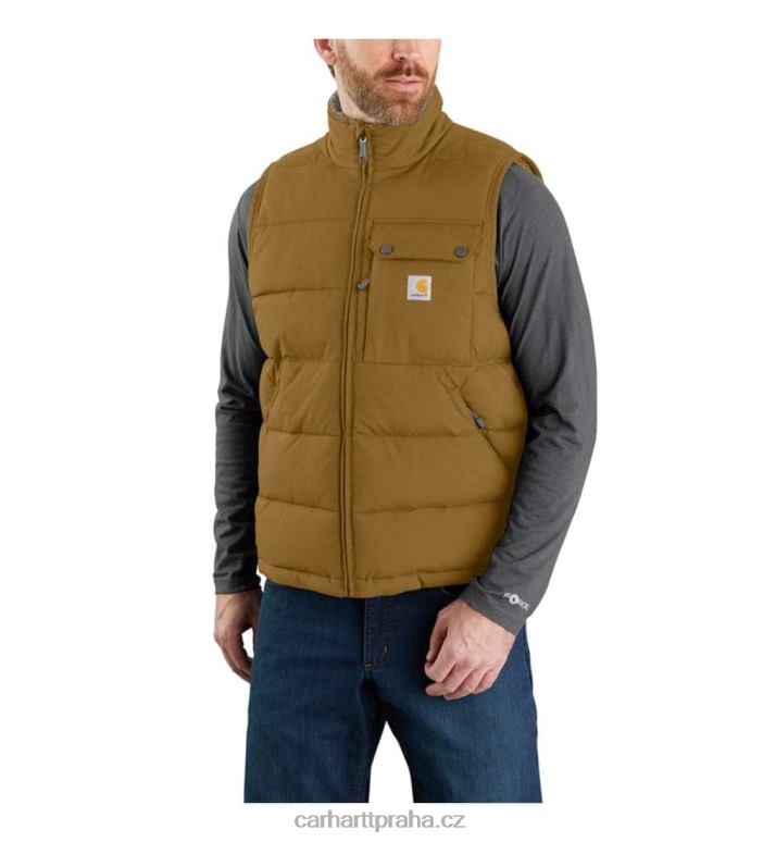 muži Carhartt montana zateplená vesta volného střihu8BL8V103 Černá