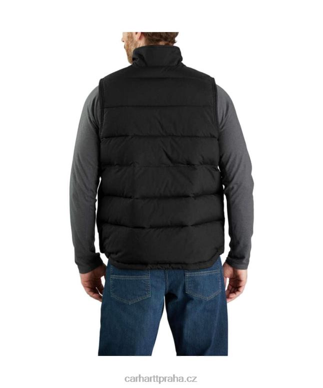 muži Carhartt montana zateplená vesta volného střihu8BL8V103 Černá