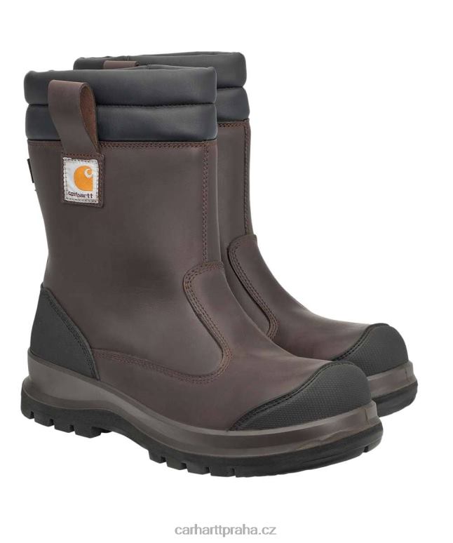 muži Carter robustní flex voděodolná bezpečnostní bota S3 Carhartt 8BL8V155 tmavě hnědá