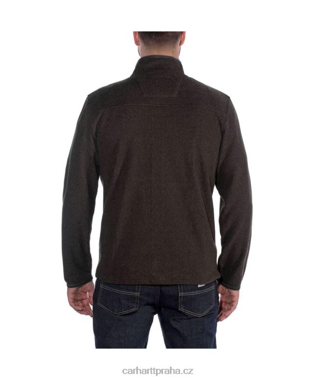 muži Dalton celopropínací fleece Carhartt 8BL8V51 asfaltový vřes