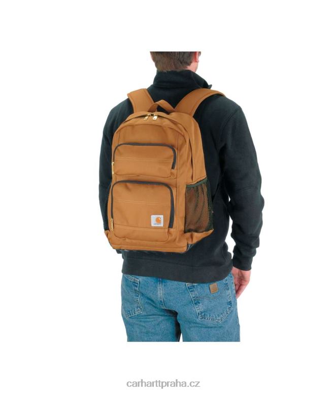 muži Jednokomorový batoh o objemu 27l Carhartt 8BL8V1 Černá