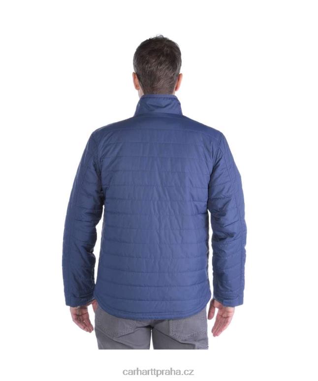 muži Lehká zateplená bunda v uvolněném střihu proti dešti Carhartt 8BL8V22 Černá