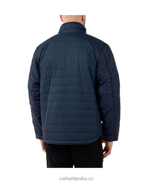 muži Lehká zateplená bunda v uvolněném střihu proti dešti Carhartt 8BL8V22 Černá