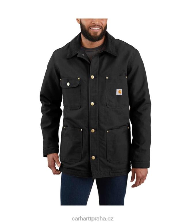 muži Pevná kachní přikrývka volného střihu Carhartt 8BL8V19 Černá