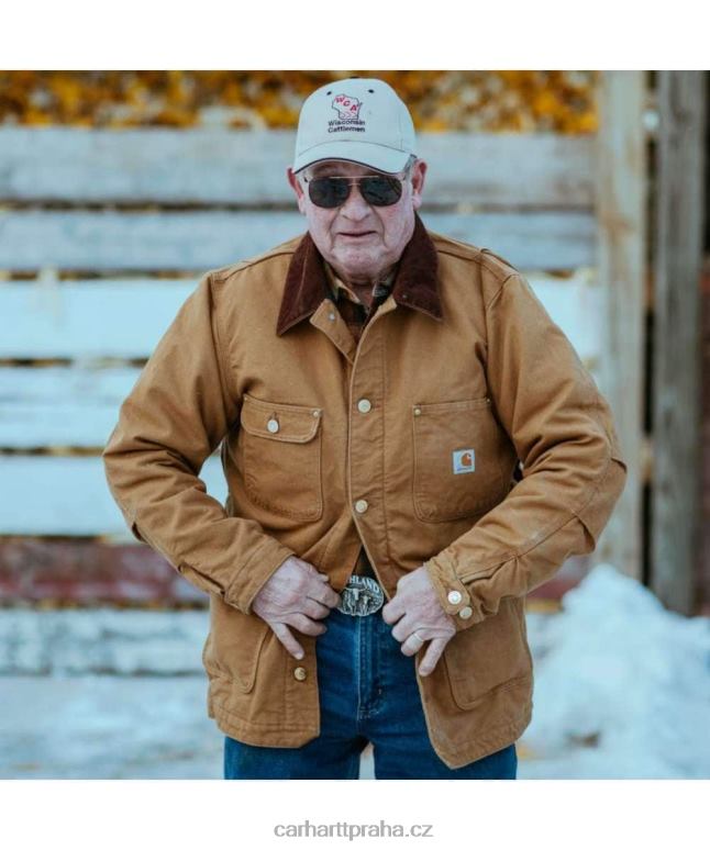 muži Pevná kachní přikrývka volného střihu Carhartt 8BL8V19 Černá