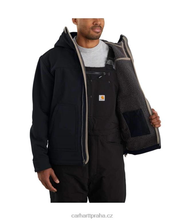 muži Super dux uvolněný střih aktivní jac s šerpou Carhartt 8BL8V20 Černá