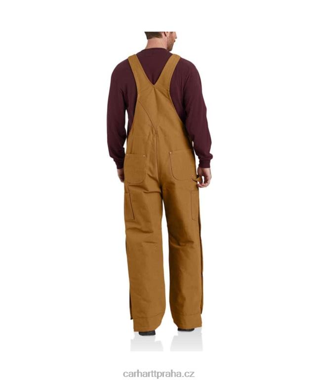 muži Volný střih pevný kachní zateplený bryndáček Carhartt 8BL8V77 Černá