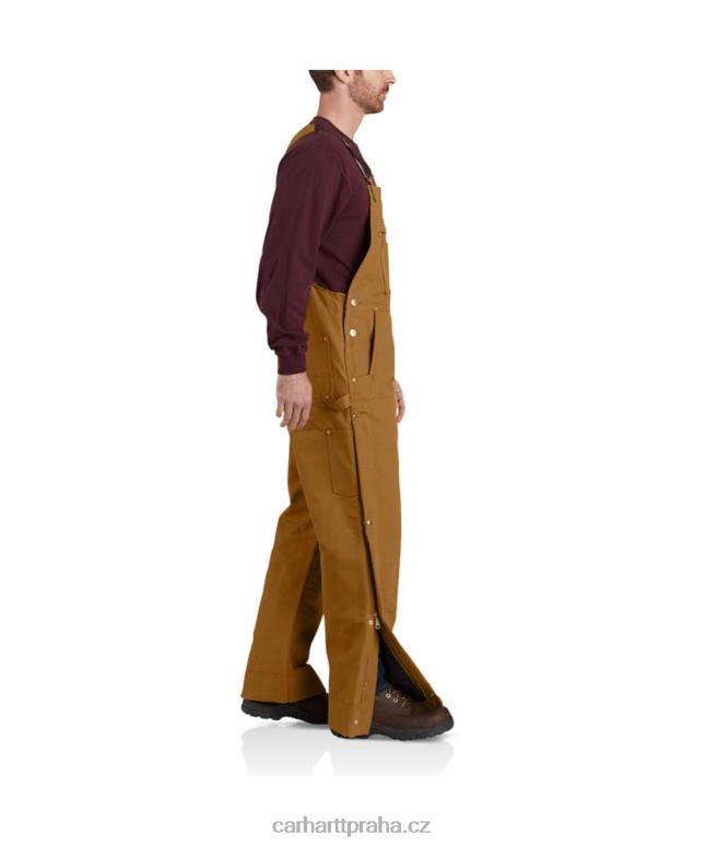 muži Volný střih pevný kachní zateplený bryndáček Carhartt 8BL8V77 Černá