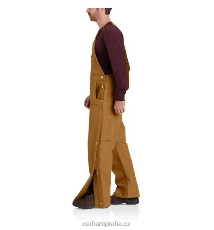 muži Volný střih pevný kachní zateplený bryndáček Carhartt 8BL8V77 Černá