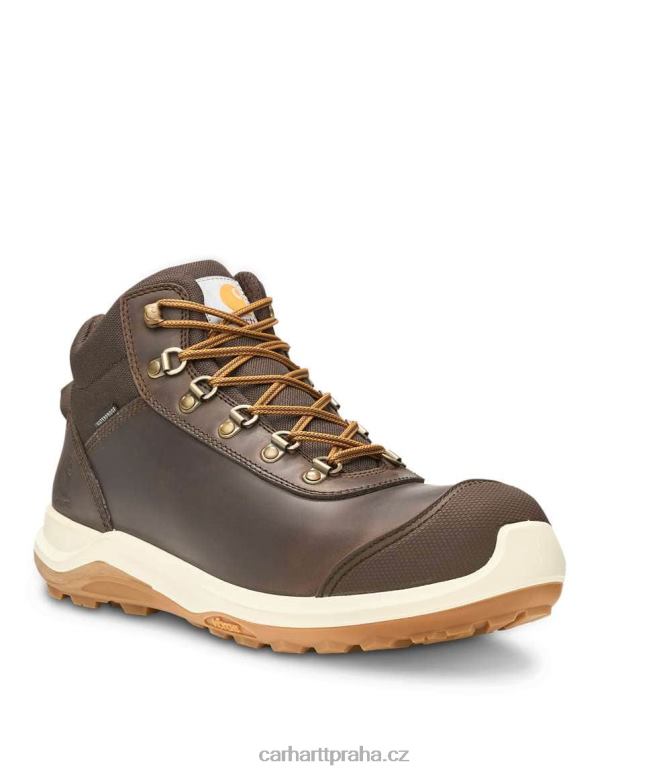 muži Wylie robustní flex voděodolná bezpečnostní bota S3 Carhartt 8BL8V154 tmavě hnědá