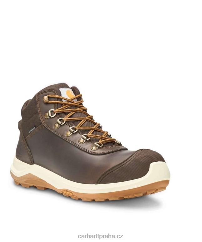 muži Wylie robustní flex voděodolná bezpečnostní bota S3 Carhartt 8BL8V154 tmavě hnědá
