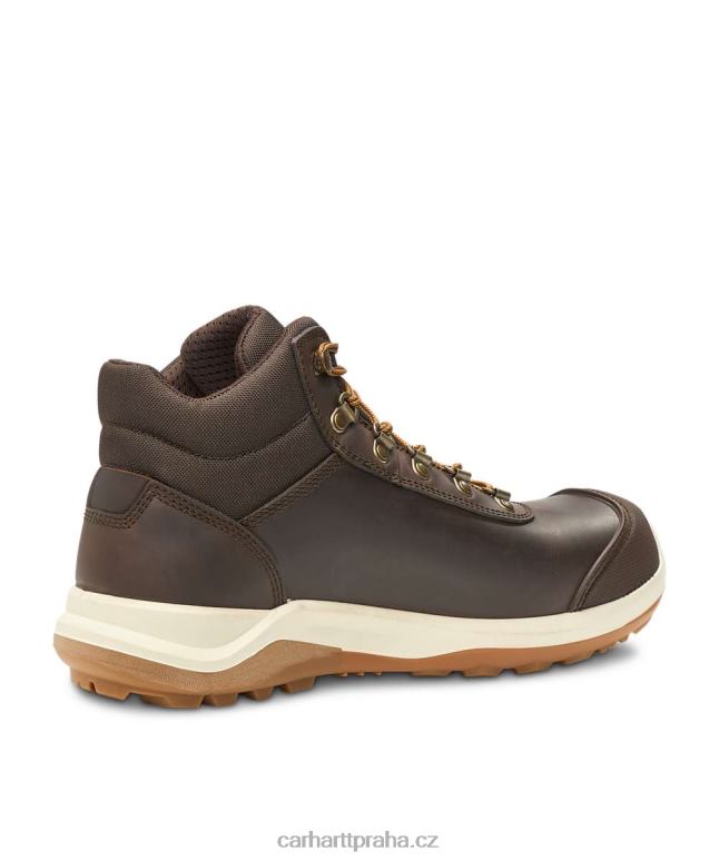 muži Wylie robustní flex voděodolná bezpečnostní bota S3 Carhartt 8BL8V154 tmavě hnědá