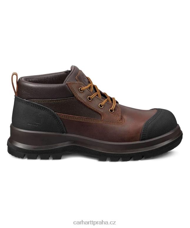 muži bezpečnostní bota detroit flex s3 chukka Carhartt 8BL8V164 Černá