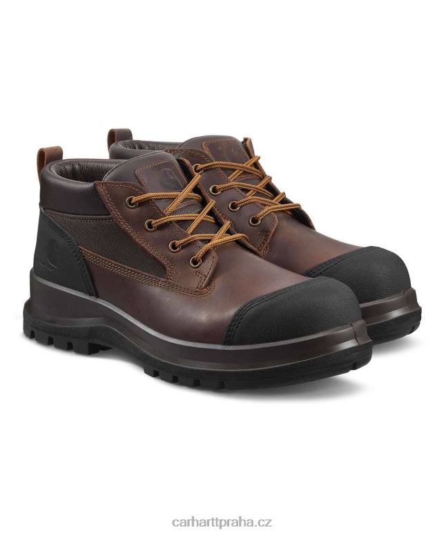 muži bezpečnostní bota detroit flex s3 chukka Carhartt 8BL8V164 Černá