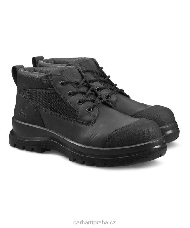 muži bezpečnostní bota detroit flex s3 chukka Carhartt 8BL8V164 Černá