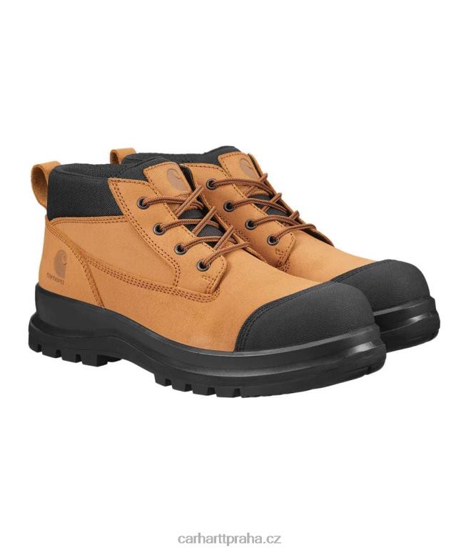 muži bezpečnostní bota detroit flex s3 chukka Carhartt 8BL8V164 Černá