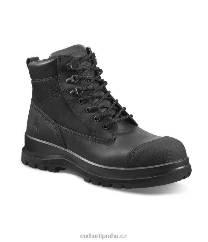 muži bezpečnostní bota detroit robustní flex s3 6 palců Carhartt 8BL8V163 Černá