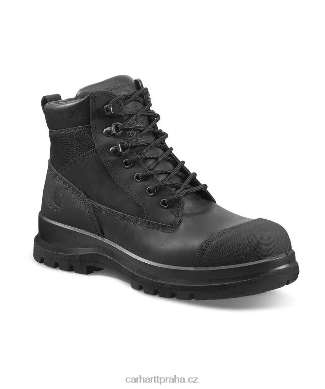 muži bezpečnostní bota detroit robustní flex s3 6 palců Carhartt 8BL8V163 Černá