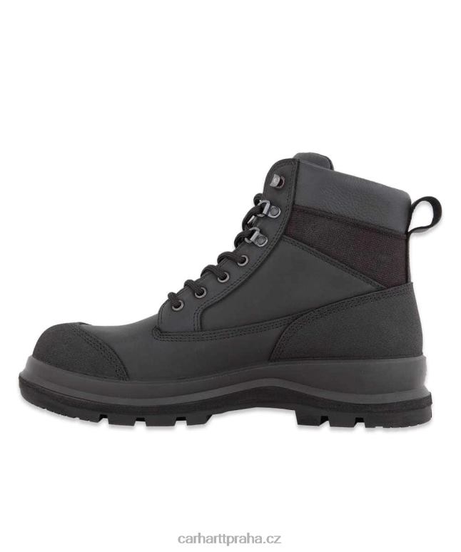 muži bezpečnostní bota detroit robustní flex s3 6 palců Carhartt 8BL8V163 Černá