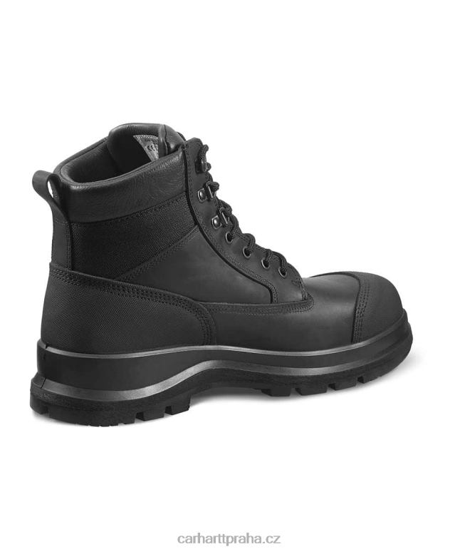 muži bezpečnostní bota detroit robustní flex s3 6 palců Carhartt 8BL8V163 Černá