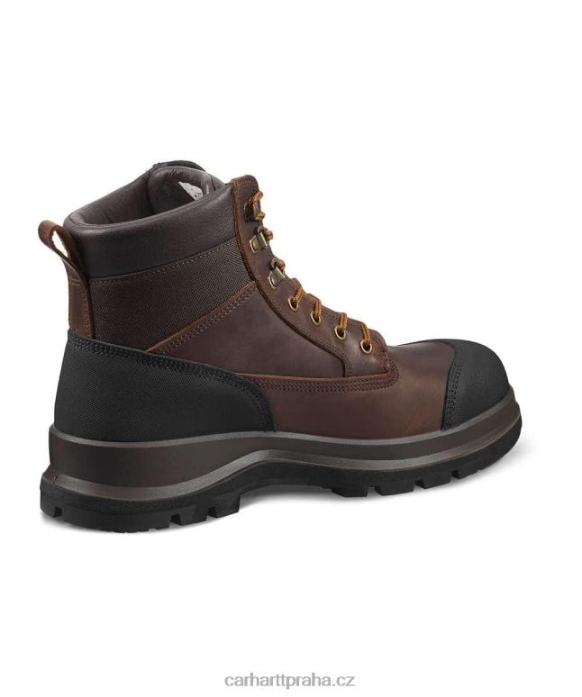 muži bezpečnostní bota detroit robustní flex s3 6 palců Carhartt 8BL8V163 Černá