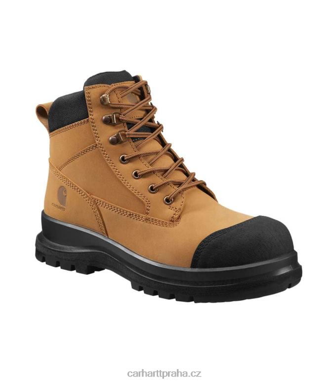 muži bezpečnostní bota detroit rugged flex s3 6 palců na zip Carhartt 8BL8V160 pšenice