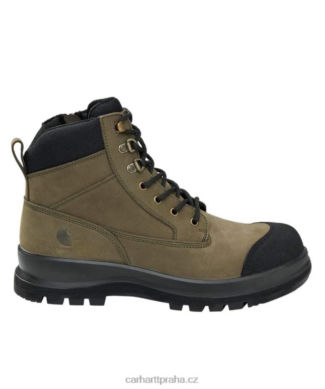 muži bezpečnostní bota detroit rugged flex s3 6 palců na zip Carhartt 8BL8V160 pšenice