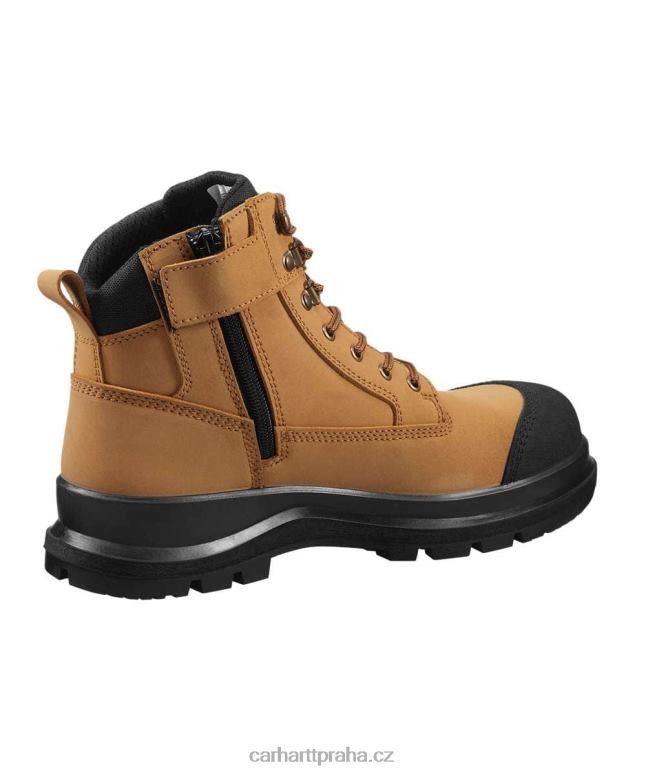 muži bezpečnostní bota detroit rugged flex s3 6 palců na zip Carhartt 8BL8V160 pšenice