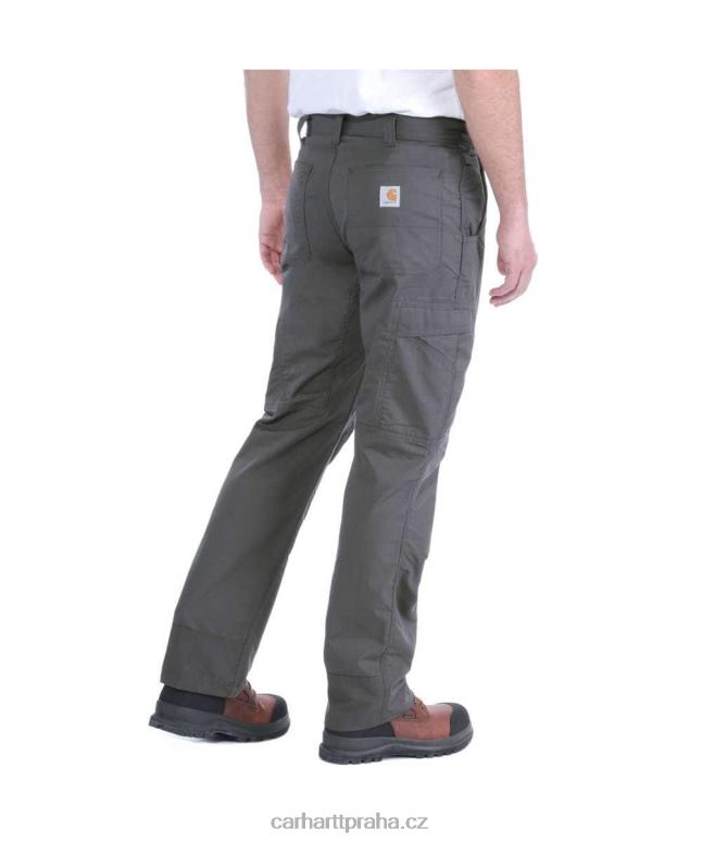 muži extrémní síly rugged flex cargo kalhoty Carhartt 8BL8V68 tmavě khaki