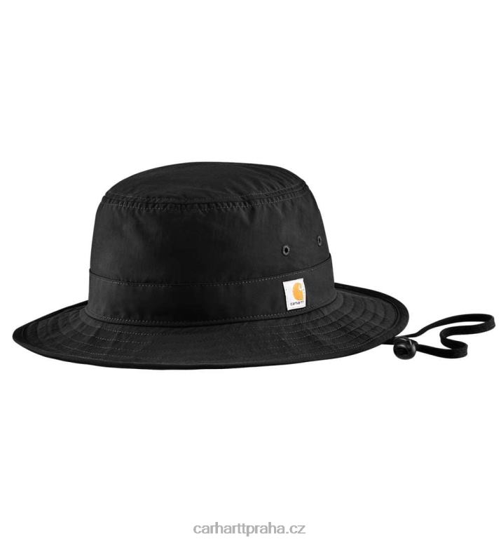 muži lehký bucket klobouk proti dešti Carhartt 8BL8V84 Černá