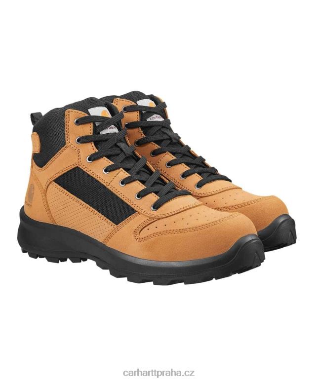 muži michigan robustní flex s1p bezpečnostní bota na zip se středním střihem Carhartt 8BL8V158 Černá