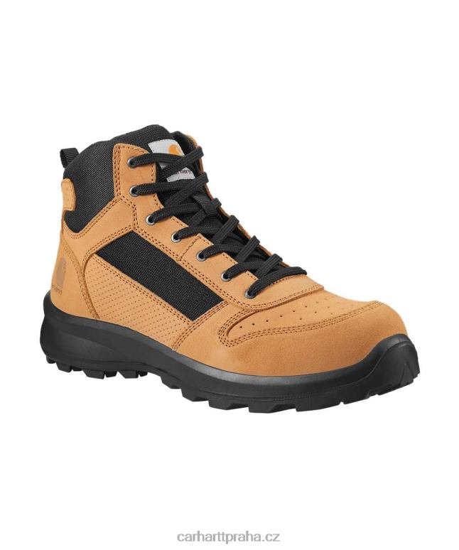 muži michigan robustní flex s1p bezpečnostní bota na zip se středním střihem Carhartt 8BL8V158 Černá