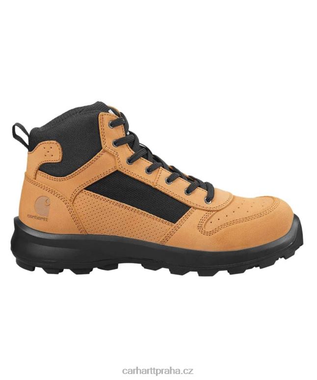 muži michigan robustní flex s1p bezpečnostní bota na zip se středním střihem Carhartt 8BL8V158 Černá