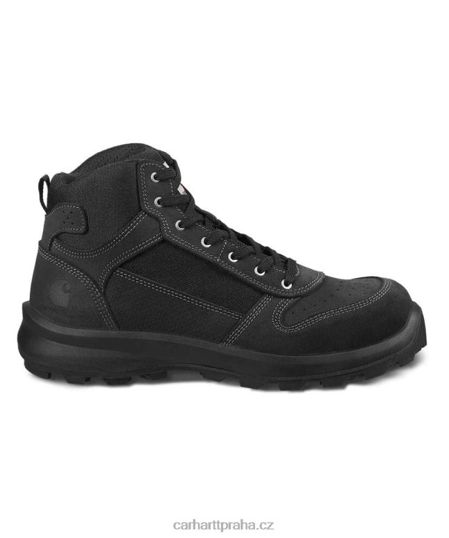 muži michigan robustní flex s1p bezpečnostní bota na zip se středním střihem Carhartt 8BL8V158 Černá
