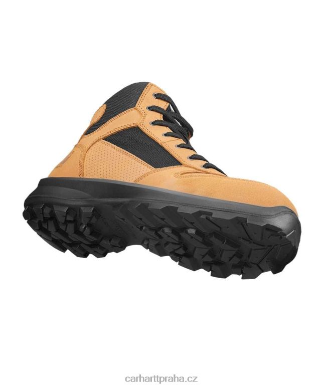 muži michigan robustní flex s1p bezpečnostní bota na zip se středním střihem Carhartt 8BL8V158 Černá