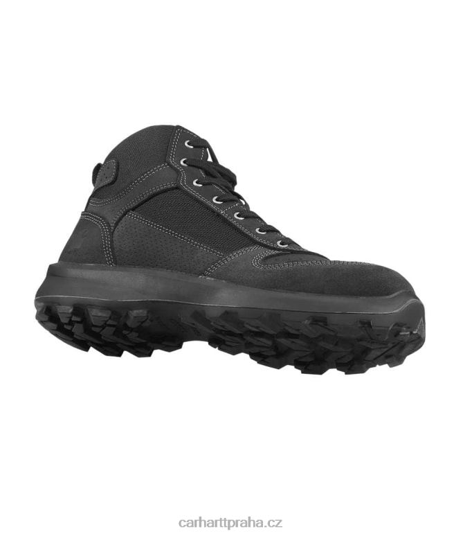 muži michigan robustní flex s1p bezpečnostní bota na zip se středním střihem Carhartt 8BL8V158 Černá