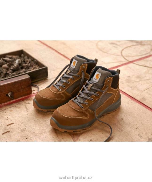 muži michigan robustní flex s1p bezpečnostní bota středního střihu Carhartt 8BL8V165 Černá