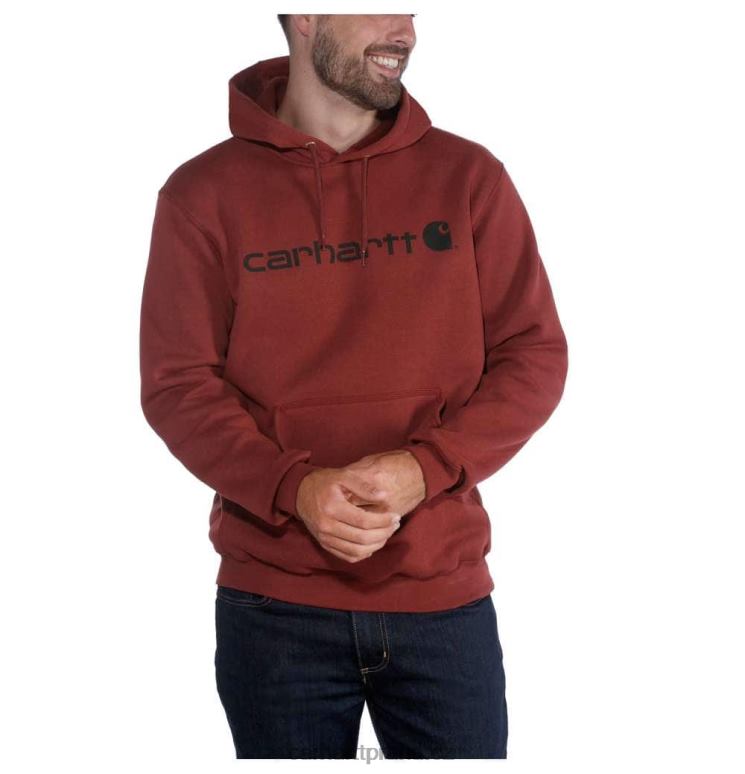 muži mikina s grafickým logem střední váhy volného střihu Carhartt 8BL8V40 Černá