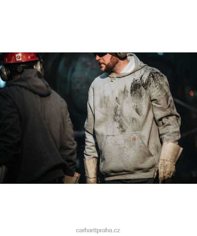 muži mikina střední váhy volného střihu Carhartt 8BL8V37 Černá