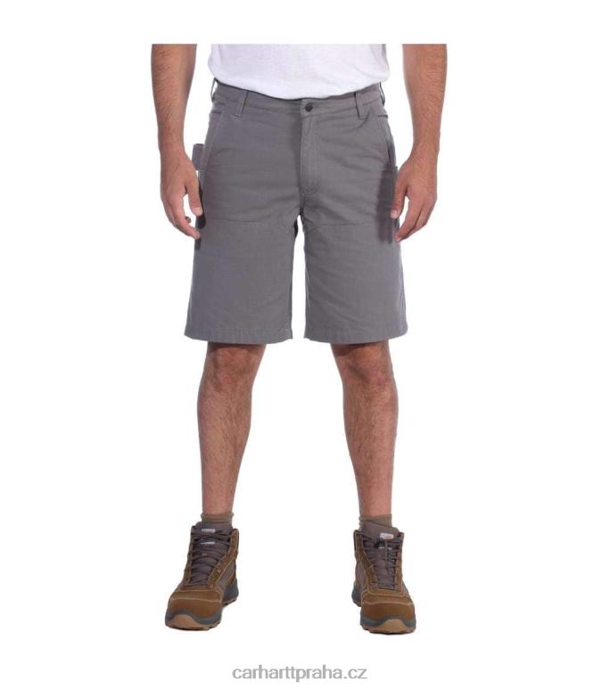 muži ocel robustní flex uvolněný střih užitné pracovní krátké Carhartt 8BL8V148 Černá