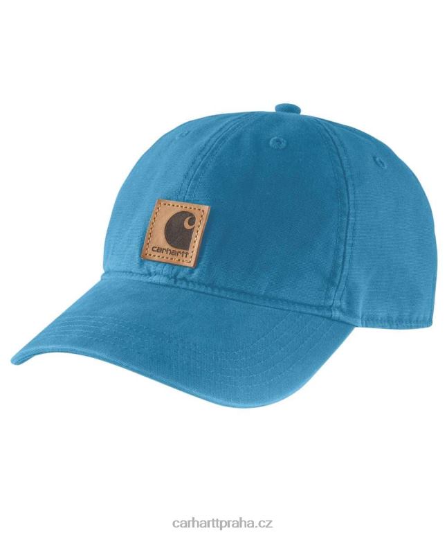 muži plátěná čepice Carhartt 8BL8V83 alpská modř