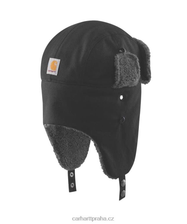 muži plátěná čepice na ochranu proti dešti Carhartt 8BL8V10 Černá