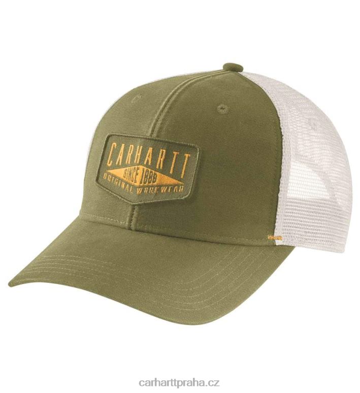muži plátěná čepice na pracovní oděvy Carhartt 8BL8V92 pravá oliva