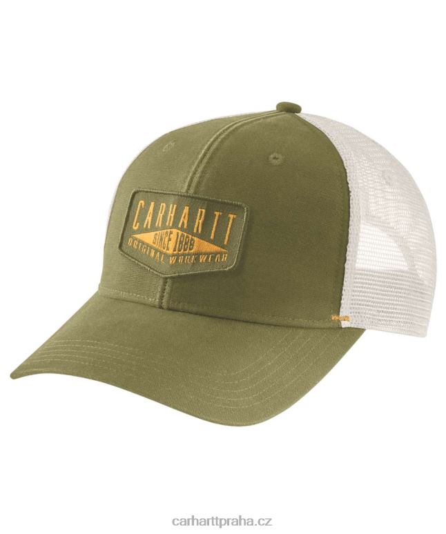 muži plátěná čepice na pracovní oděvy Carhartt 8BL8V92 pravá oliva