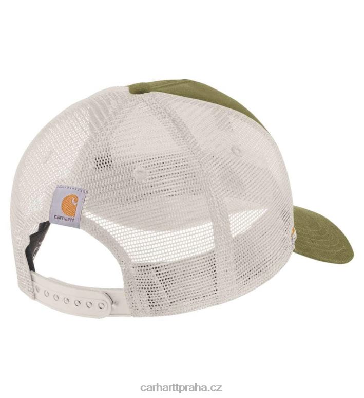 muži plátěná čepice na pracovní oděvy Carhartt 8BL8V92 pravá oliva