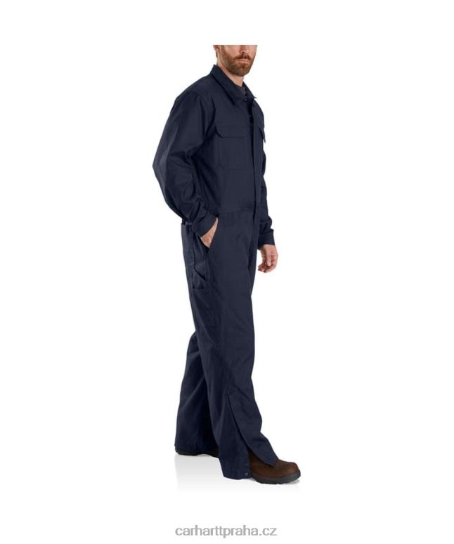 muži robustní flex plátěná kombinéza Carhartt 8BL8V79 tmavě khaki