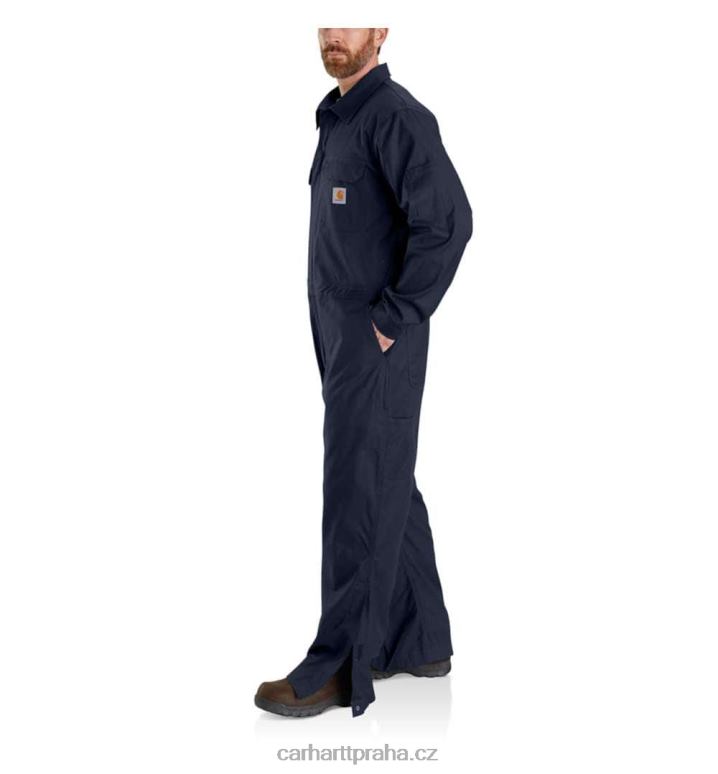 muži robustní flex plátěná kombinéza Carhartt 8BL8V79 tmavě khaki