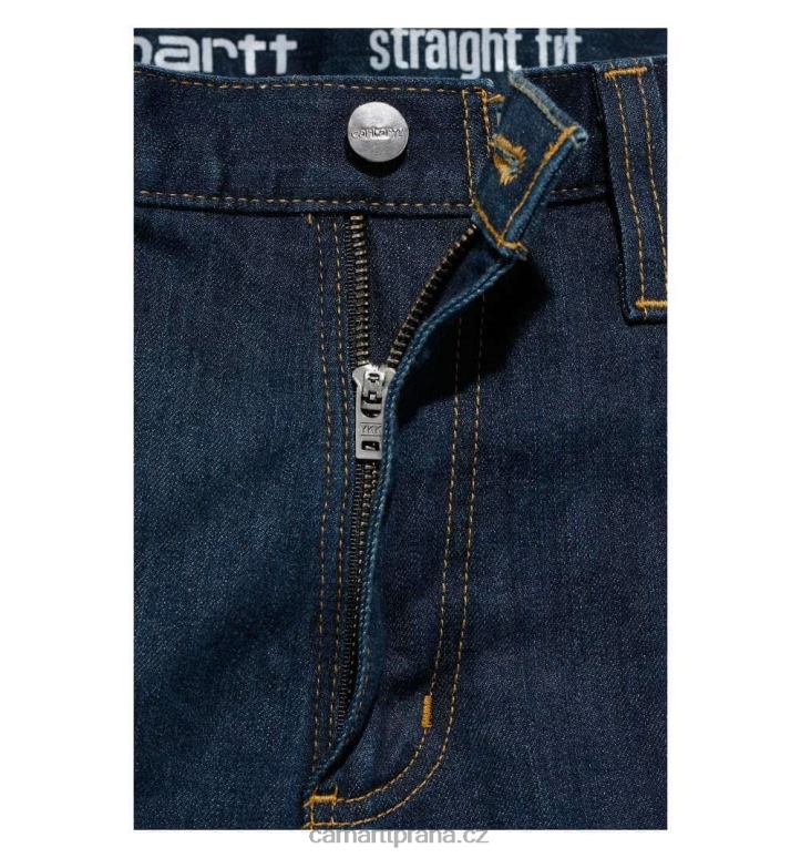 muži robustní flex slim fit zúžené džíny s 5 kapsami Carhartt 8BL8V71 erie